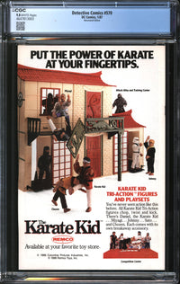 Detective Comics (1937) #570 Newsstand Edition CGC 9.8 NM/MT