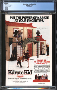 Detective Comics (1937) #570 Newsstand Edition CGC 9.8 NM/MT