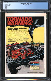 Detective Comics (1937) #571 CGC 9.8 NM/MT