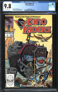 Dino Riders (1989) #1 CGC 9.8 NM/MT