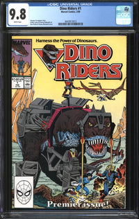 Dino Riders (1989) #1 CGC 9.8 NM/MT