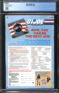 Dino Riders (1989) #1 CGC 9.8 NM/MT