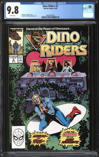 Dino Riders (1989) #2 CGC 9.8 NM/MT