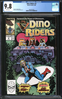 Dino Riders (1989) #2 CGC 9.8 NM/MT