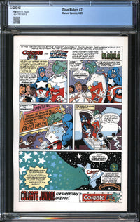 Dino Riders (1989) #2 CGC 9.8 NM/MT