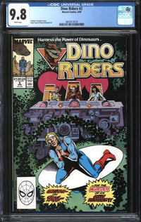 Dino Riders (1989) #2 CGC 9.8 NM/MT