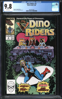 Dino Riders (1989) #2 CGC 9.8 NM/MT
