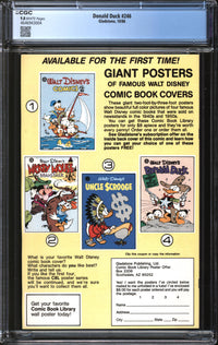 Donald Duck (1986) #246 CGC 9.8 NM/MT