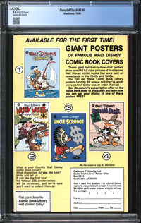 Donald Duck (1986) #246 CGC 9.8 NM/MT