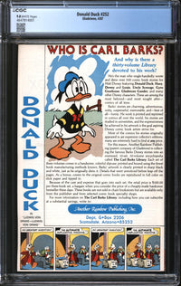 Donald Duck (1986) #252 CGC 9.8 NM/MT