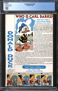 Donald Duck (1986) #252 CGC 9.8 NM/MT