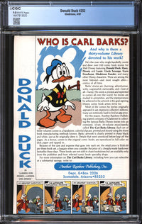 Donald Duck (1986) #252 CGC 9.8 NM/MT