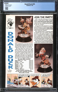 Donald Duck (1986) #255 CGC 9.8 NM/MT