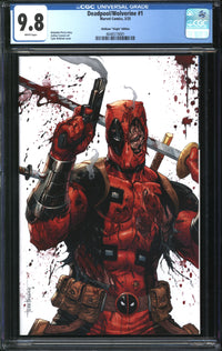 Deadpool/Wolverine (2025) #1 Tyler Kirkham Virgin Edition CGC 9.8 NM/MT