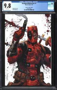 Deadpool/Wolverine (2025) #1 Tyler Kirkham Virgin Edition CGC 9.8 NM/MT