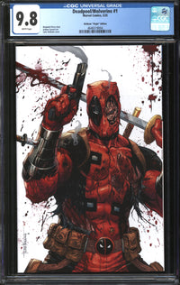 Deadpool/Wolverine (2025) #1 Tyler Kirkham Virgin Edition CGC 9.8 NM/MT