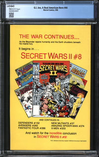 G.I. Joe, A Real American Hero (1982) # 44 CGC 9.8 NM/MT