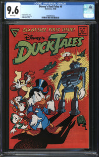 Disney's DuckTales (1988) #1 CGC 9.6 NM+