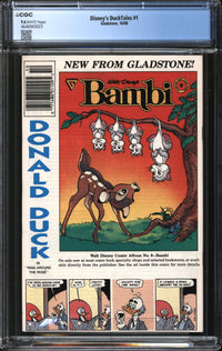 Disney's DuckTales (1988) #1 CGC 9.6 NM+