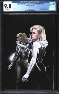 Edge Of Spider-Verse: Facsimile Edition (2022) #2 Marco Turini Virgin Edition CGC 9.8 NM/MT