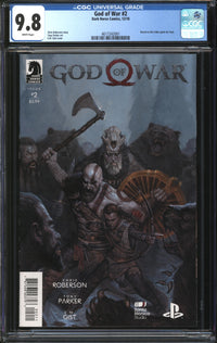 God Of War (2018) #2 CGC 9.8 NM/MT