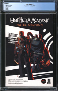 God Of War (2018) #2 CGC 9.8 NM/MT