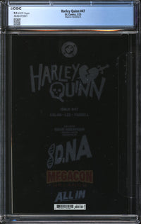 Harley Quinn (2021) #47 David Nakayama MegaCon Foil Edition B CGC 9.9 MINT