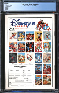 Last Of The Viking Heroes (1987) # 5 CGC 9.8 NM/MT