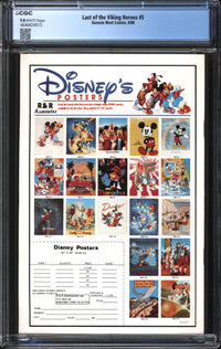 Last Of The Viking Heroes (1987) # 5 CGC 9.8 NM/MT