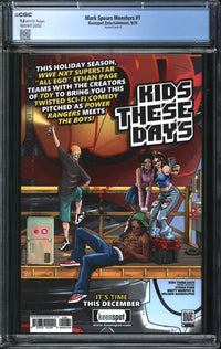 Mark Spears Monsters (2024) #1 Variant Cover H CGC 9.8 NM/MT