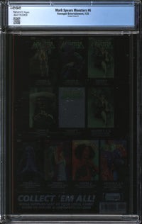 Mark Spears Monsters (2024) #6 Variant Cover D CGC 9.8 NM/MT