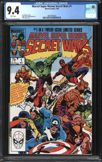 Marvel Super-Heroes Secret Wars (1984) # 1 CGC 9.4 NM