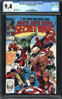 Marvel Super-Heroes Secret Wars (1984) # 1 CGC 9.4 NM
