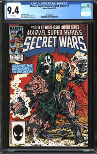 Marvel Super-Heroes Secret Wars (1984) #10 CGC 9.4 NM