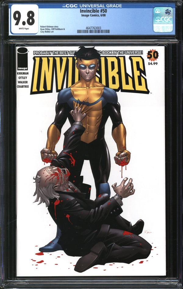 Invincible (2003) # 50 CGC 9.8 NM/MT