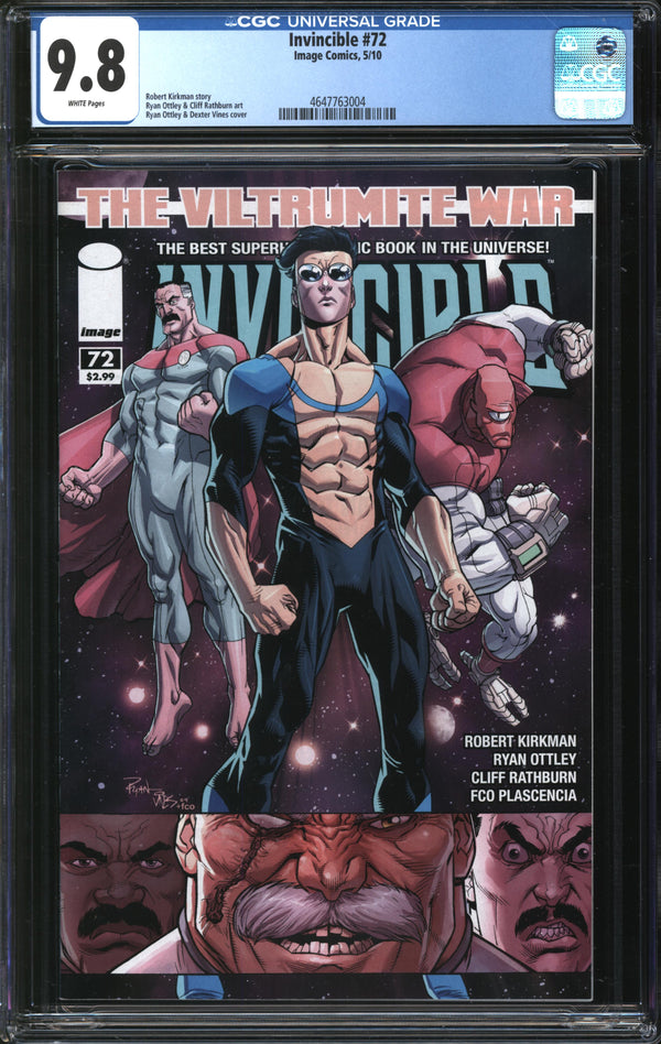 Invincible (2003) # 72 CGC 9.8 NM/MT