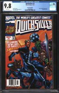 Quicksilver (1997) #1 Newsstand Edition CGC 9.8 NM/MT