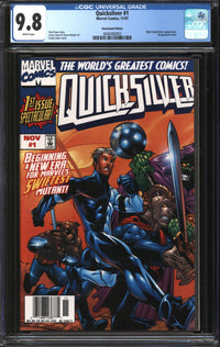 Quicksilver (1997) #1 Newsstand Edition CGC 9.8 NM/MT