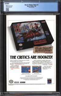 Ren & Stimpy Show (1994) #2 Newsstand Edition CGC 9.8 NM/MT