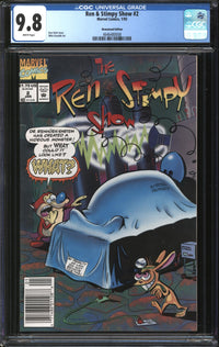 Ren & Stimpy Show (1994) #2 Newsstand Edition CGC 9.8 NM/MT