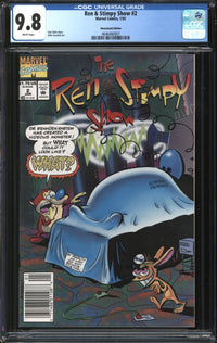 Ren & Stimpy Show (1994) #2 Newsstand Edition CGC 9.8 NM/MT
