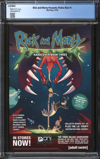 Rick And Morty Presents: Pickle Rick (2018) #1 CGC 9.8 NM/MT