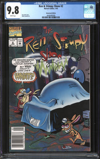 Ren & Stimpy Show (1994) #2 Newsstand Edition CGC 9.8 NM/MT