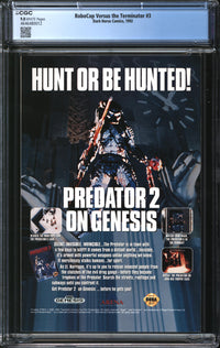 RoboCop Versus The Terminator (1992) #3 CGC 9.8 NM/MT