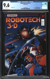 Robotech In 3-D (1987) #1 CGC 9.6 NM+