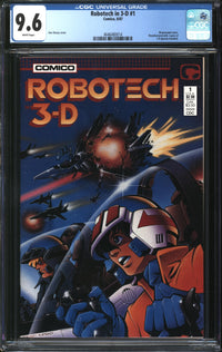 Robotech In 3-D (1987) #1 CGC 9.6 NM+