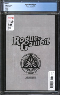 Rogue & Gambit (2023) #1 Kaare Andrews Variant CGC 9.8 NM/MT