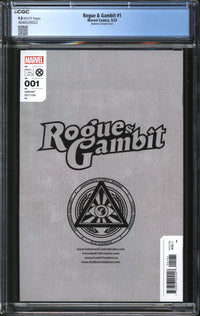 Rogue & Gambit (2023) #1 Kaare Andrews Variant CGC 9.8 NM/MT