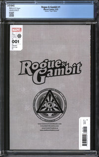 Rogue & Gambit (2023) #1 Kaare Andrews Virgin Edition CGC 9.8 NM/MT