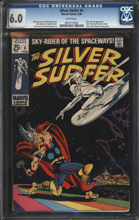 Silver Surfer (1968) # 4 CGC 6.0 FN